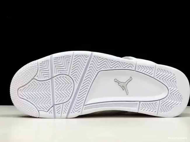 MaikeSneakers Retro Pure Jordan 4 Air Money 308497-100 0528